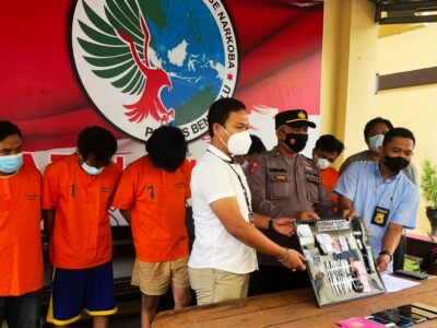 Polres Bengkulu Tangkap Enam Pelaku Penyalahgunaan Narkoba