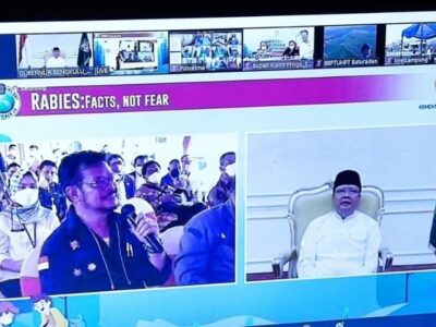Mentan Apresiasi Langkah Gubernur Rohidin Tangani Penyebaran Rabies
