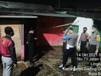 Terindikasi Tempat Prostitusi Online, Rumah di Jalan Citanduy Dipasang Police Line