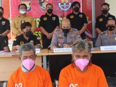 Polisi Amankan 2 Tersangka Penambang Ilegal di Kepahiang