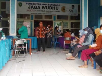 Pemkot Bengkulu Terus Gencarkan Vaksinasi Covid-19