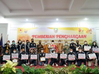 Pemprov Bengkulu Beri Reward Atlet PON Berprestasi