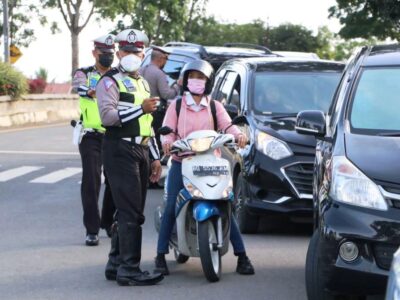 Ratusan Kendaraan Nunggak Pajak Terjaring Razia