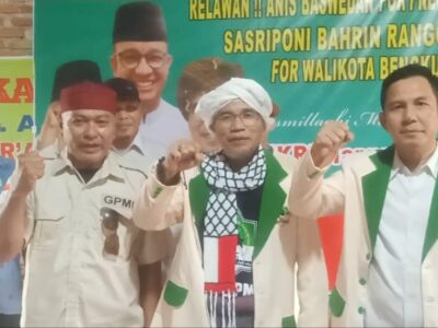 GPMI Bengkulu Deklarasikan Anies Baswedan for Presiden 2024
