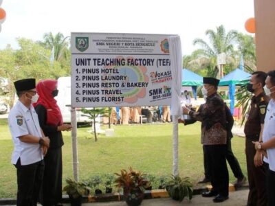 SMKN 7 Kota Bengkulu Tingkatkan Kompetensi Siswa Lewat TEFA