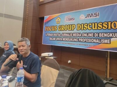 Literasi Digital Kalangan Jurnalis Bengkulu Cukup Baik