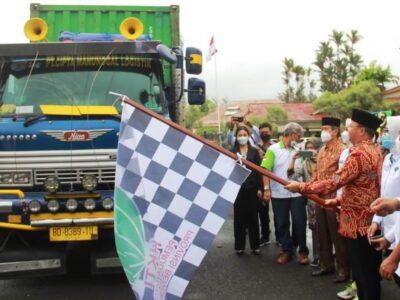 Gubernur Lepas Ekspor Kopi Bengkulu ke Timur Tengah