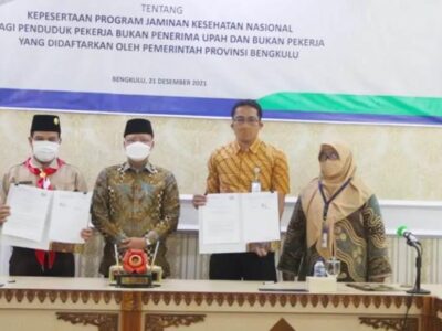 Cakupan JKN Provinsi Bengkulu Ditargetkan Penuhi UHC di Tahun 2024