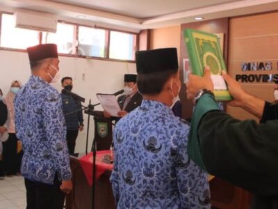 Kadis Dikbud Lantik 99 Kepala Sekolah, Aktifis Tagih Janji Sekolah Gratis