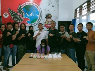 Polres RL Amankan Sabu Seberat 1,2 Kilogram Bersama Seorang Perempuan