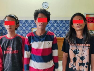Tiga Terduga Pelaku Pengancaman Dibekuk Tim Elang Jupi
