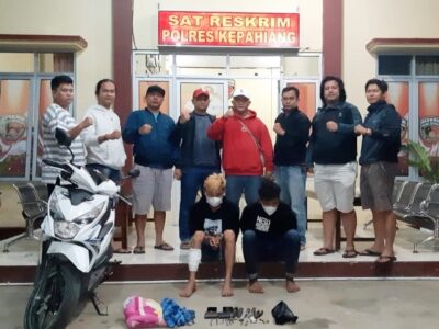 Tim Elang Jupi Bekuk Dua Terduga Pelaku Curanmor