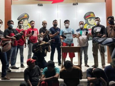 Sabung Ayam, Lima Orang Pria Diamankan Polisi