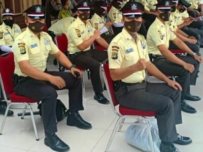 HUT ke-41 Satpam Kenakan Seragam Baru, Tak Lagi Mirip Polisi