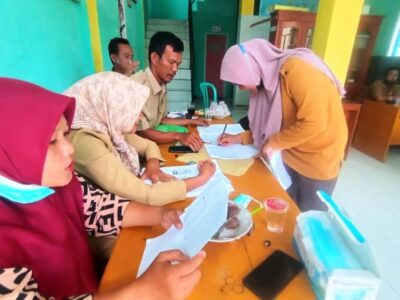 Pemdes Kota Agung Salurkan BLT DD 2022 Tahap Pertama