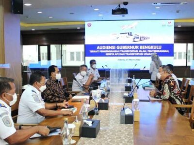 Kemenhub Siap Percepat Pembangunan Infrastruktur Strategis di Bengkulu