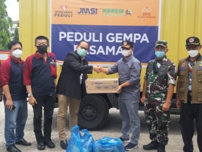 JMSI Gandeng Artha Graha Peduli Bantu Korban Gempa di Pasaman