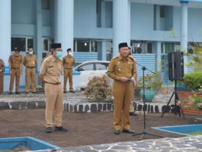 Sekda Pimpin Apel Pagi Karyawan RSUD M Yunus