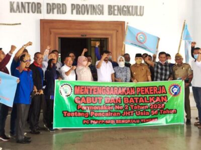 DPRD Provinsi Bengkulu Terima Kunjungan SPSI