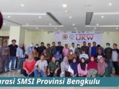 Rayakan HUT ke-5, SMSI Bengkulu Deklarasikan Anti Hoax dan Provokasi