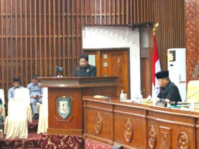 DPRD Provinsi Bengkulu Sampaikan Laporan Hasil Reses Pertama Tahun 2022