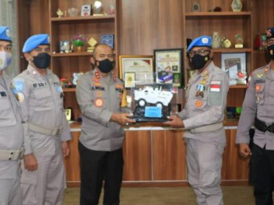 Tiga Personel Polda Bengkulu Pulang dari Misi PBB