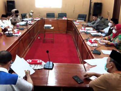 Bapemperda DPRD Kota Bengkulu Bahas Penyempurnaan Raperda Retribusi PBG