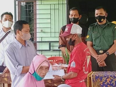 Pemdes Jeranglah Rendah Salurkan BLT DD Tahap Pertama Tahun 2022