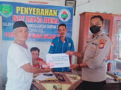 Desa Rajak Besi Salurkan BLT-DD kepada 101 KPM