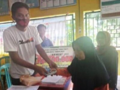 Pemdes Padang Serasan Salurkan BLT-DD Bulan April 2022