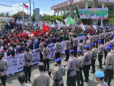 Demo Mahasiswa Bengkulu 11 April 2022