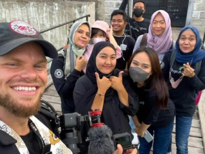 Youtuber Denmark Promosikan Wisata Bengkulu