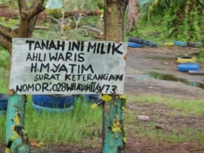 Warga Caplok Lahan di Kawasan Pantai Panjang