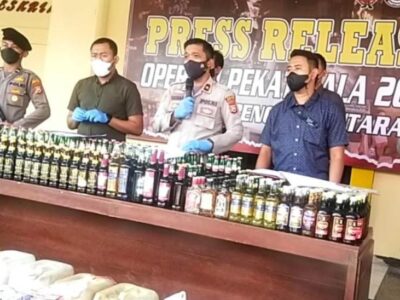 Polisi Tangkap 5 Orang TO dalam Operasi Pekat Nala 2022