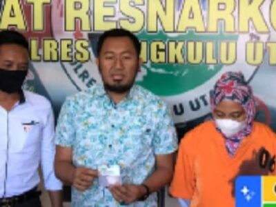 Ibu Rumah Tangga Jadi Kurir Sabu Milik Narapidana