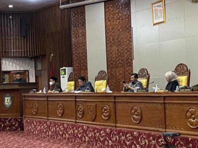 DPRD Provinsi Bengkulu Tetapkan Materi dan Jadwal Rapat Paripurna Tahun Persidangan Ke-II Tahun 2022