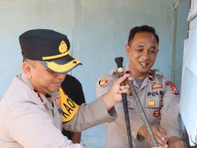 Polres Rejang Lebong Bedah Rumah Warga Kurang Mampu