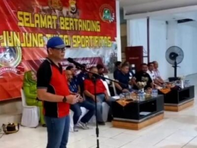 Sambut HUT Bayangkara ke-76, Polairud Gelar Lomba Tenis Meja