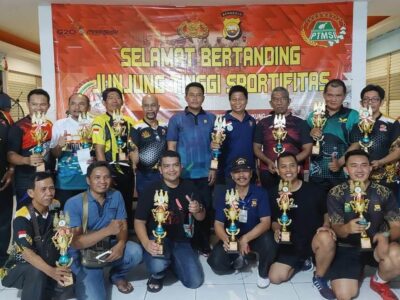 Lomba Tenis Meja Polairud Polda Bengkulu Resmi Ditutup