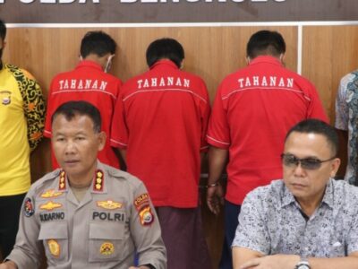 Polda Bengkulu Amankan 32 Paket Sabu dan 3 Pengedar