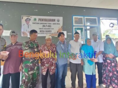 Monev DD Tahun 2022 Desa Daneu Lebong, Kades Siap Terima Kritik dan Saran