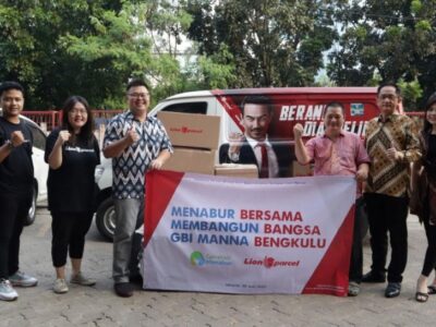 Lion Parcel Donasikan Mainan Edukasi untuk Anak-anak Bengkulu Selatan