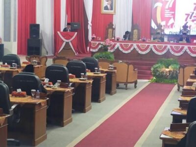 Gelar Rapat Paripuran HUT RI ke-77, DPRD Lebong Ajak Warga Bangkitkan Nasionalisme untuk Pembangunan
