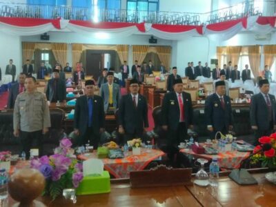 Jelang Peringatan HUT RI ke-77, DPRD Seluma Gelar Paripurna Istimewa