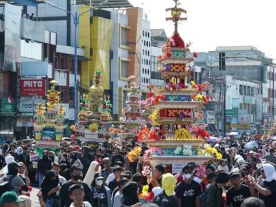 Penutupan Festival Tabut Bengkulu 2022 Meriah