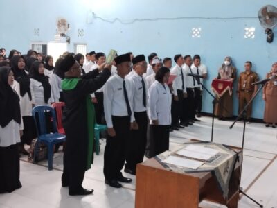 160 Guru PPPK Dilantik, Bupati Erwin Saran SK Jangan Buru-buru Digadai