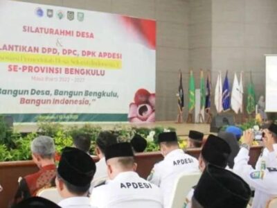 Resmi Dilantik, Berikut Susunan Pengurus APDESI Provinsi Bengkulu