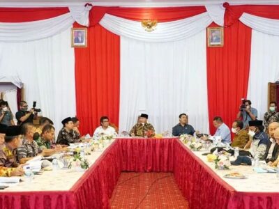 Rakor Penanganan Banjir, Gubernur Rohidin Sampaikan Aspirasi ke Komisi V