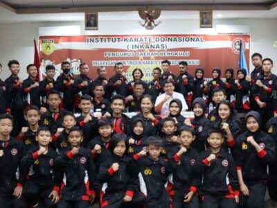 5O Karateka Inkanas Bengkulu Siap Bertarung di Kejurnas