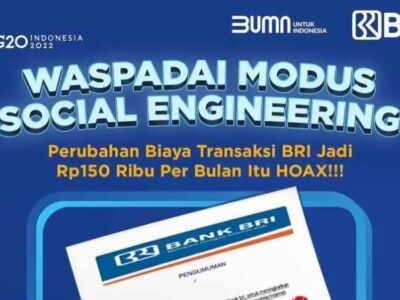 Nasabah Bank Diimbau Waspada Hoax Kenaikan Tarif Transaksi